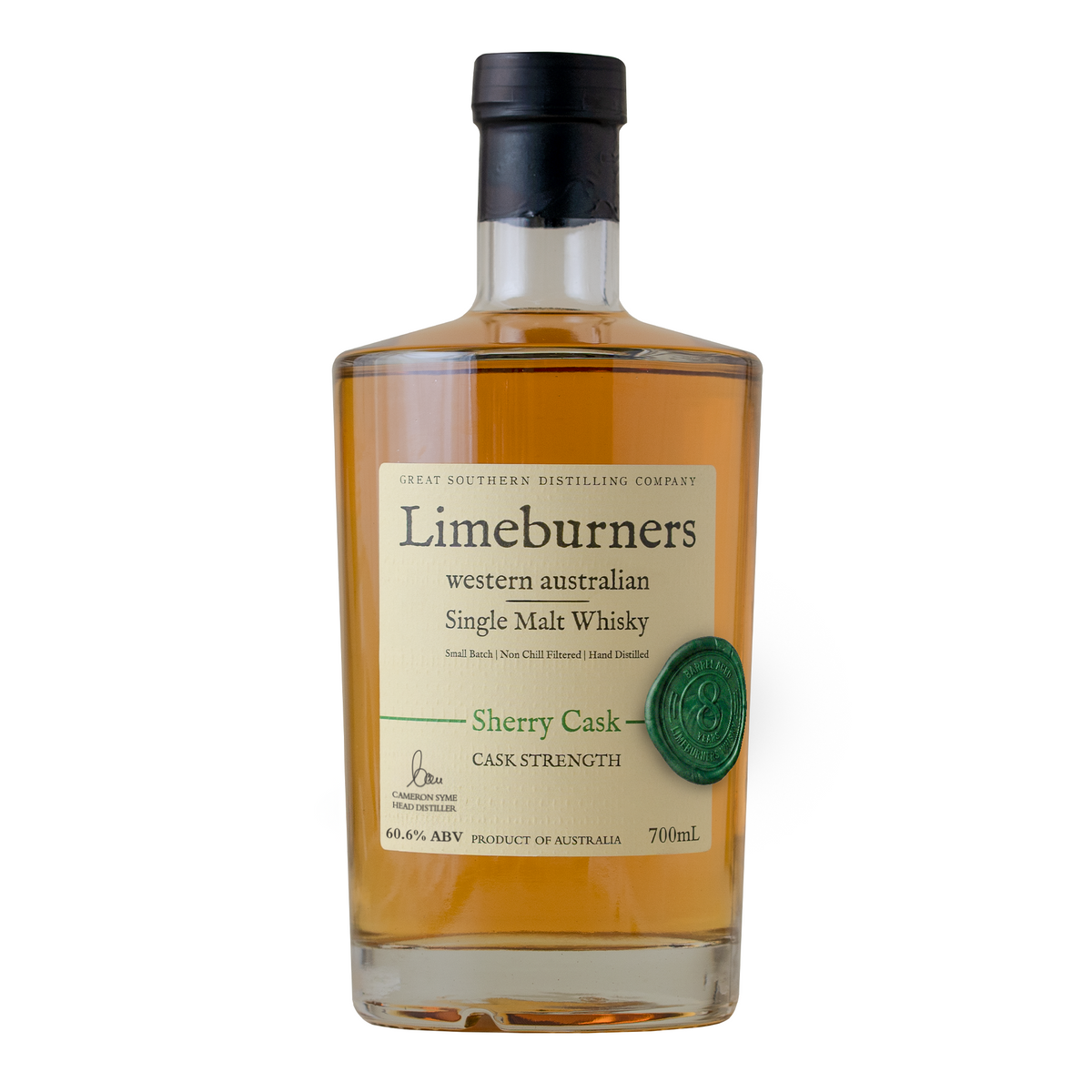 Limeburners 8 Year Old Single Malt Whisky – Sherry Cask Strength