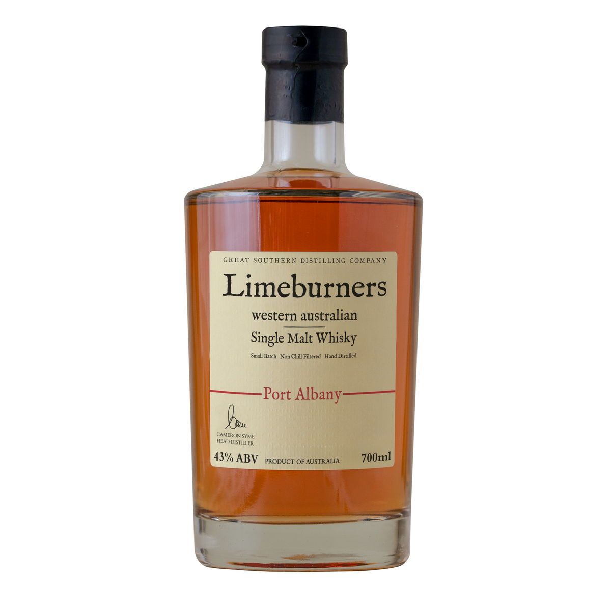 Single Malt Whisky Port Cask 43% / Limeburners – Great Southern