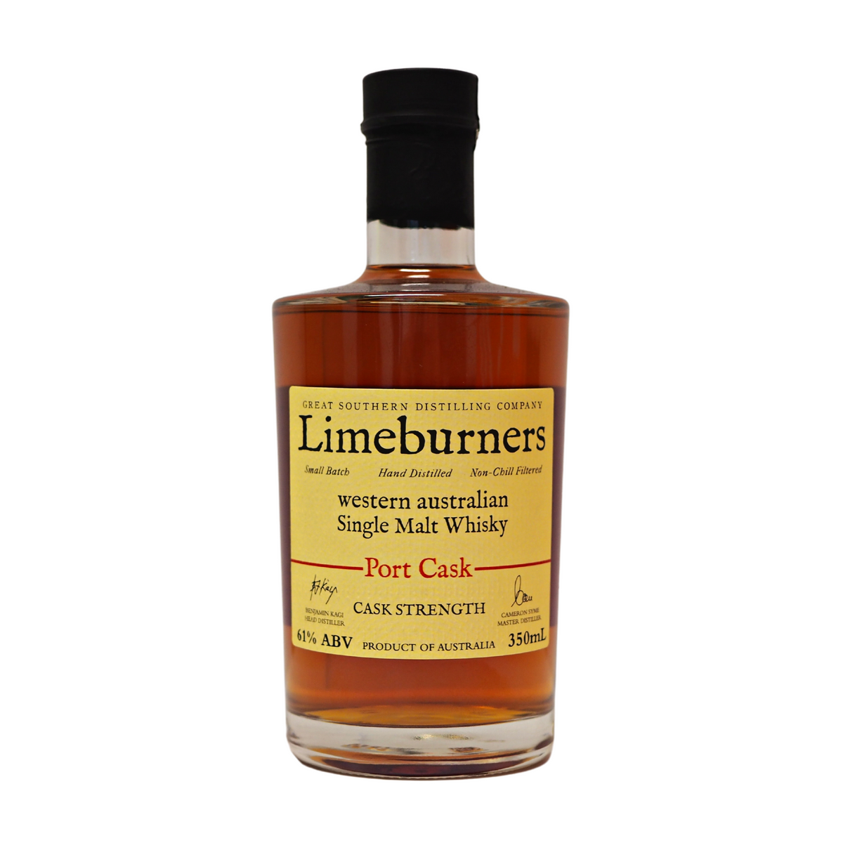 Limeburners Single Malt Whisky Port Cask Strength 59.4 Great Southern Distilling Company