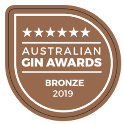 Bronze Medal 2019 by Australian Gin Awards