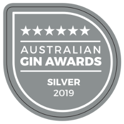 Silver Medal at the Australian Gin Awards 2019