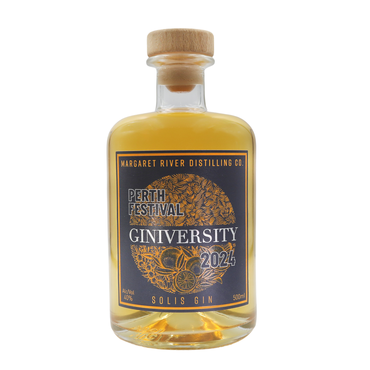 Giniversity X Perth Festival Solis Gin 500ml Great Southern Distilling Company 8409