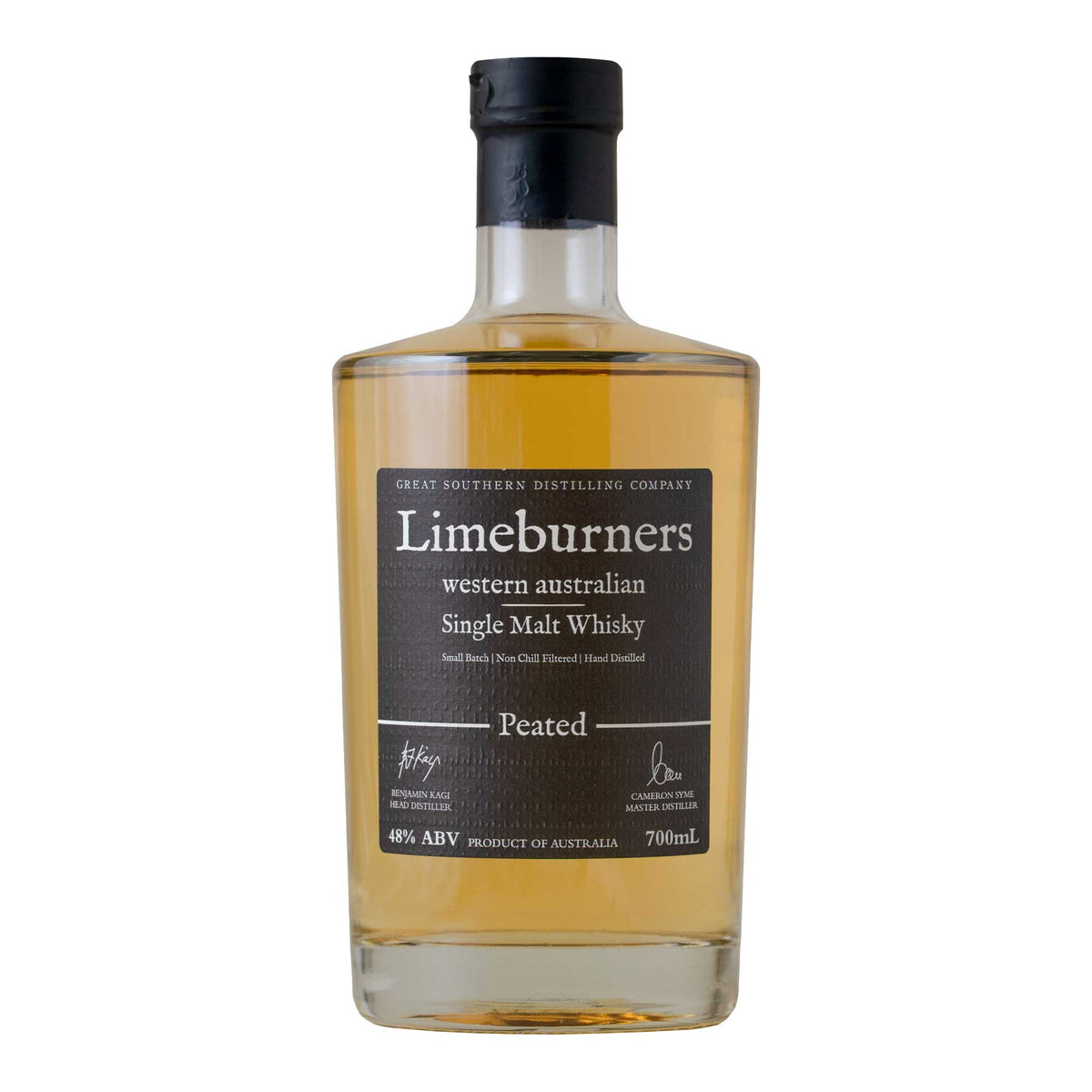 Single Malt Whisky Peated 48% / Limeburners – Great Southern Distilling ...